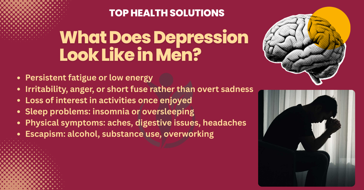 Sad man showing signs of depression, struggling with mental health, feeling isolated and stressed.