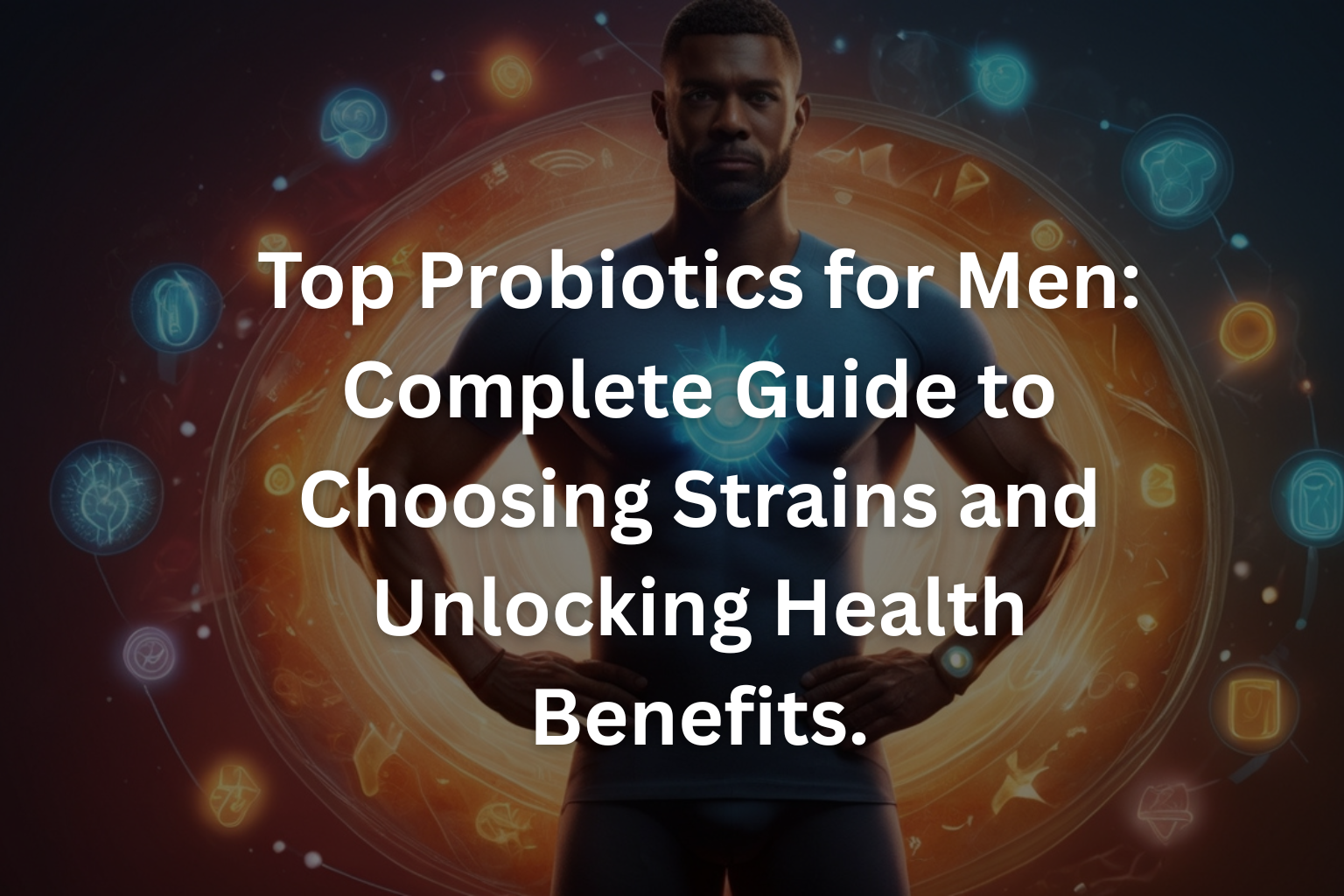 Culturelle Men’s Daily Health Probiotic for Men supporting gut health, energy, and immunity.
