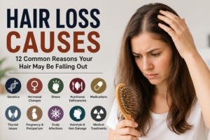 Hair loss causes and common reasons for hair thinning